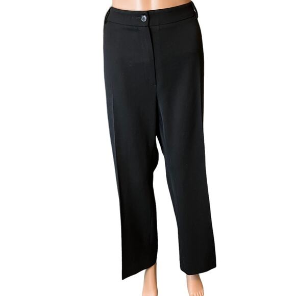 Bernard Zins Y2K Flared Dress Pants Career 16 Preppy Business Date Night - Picture 1 of 5